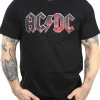 ACDC Distressed Logo T-Shirt - Sort^Urban Classics Discount