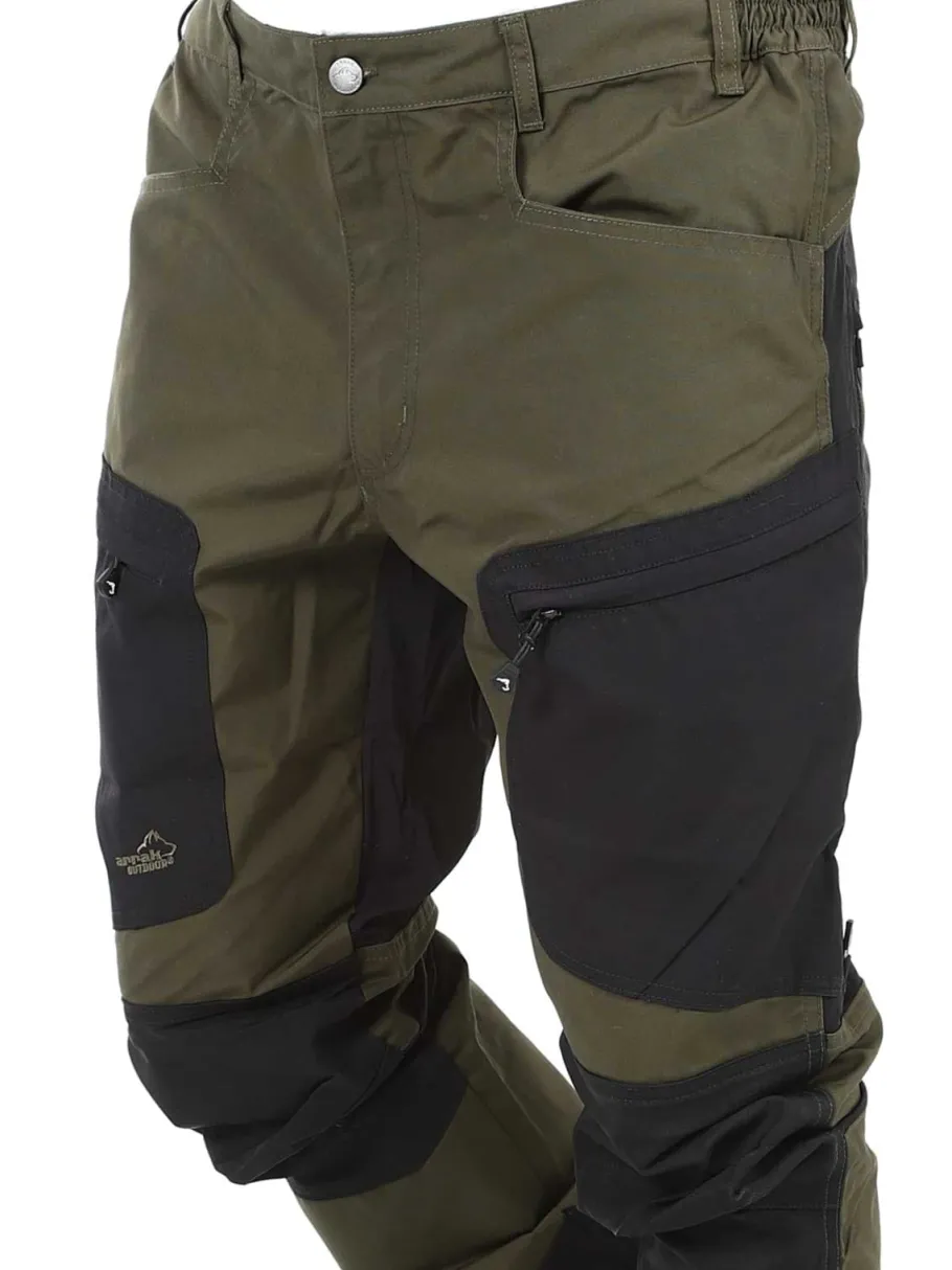 active_stretch_long_friti_1-2.webp Active Stretch Long Fritidsbukser - Grön^Arrak Outdoor Best