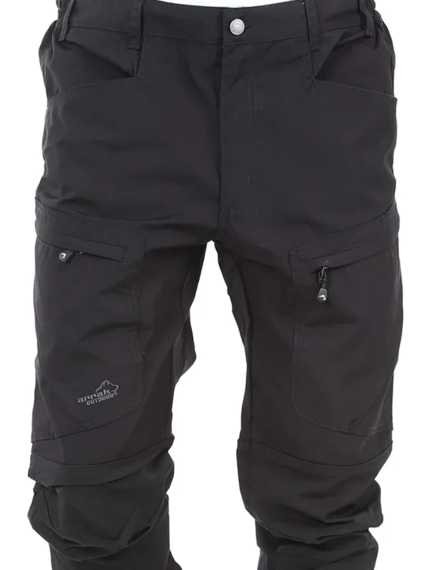 Active Stretch Long Fritidsbukser - Svart^Arrak Outdoor Online