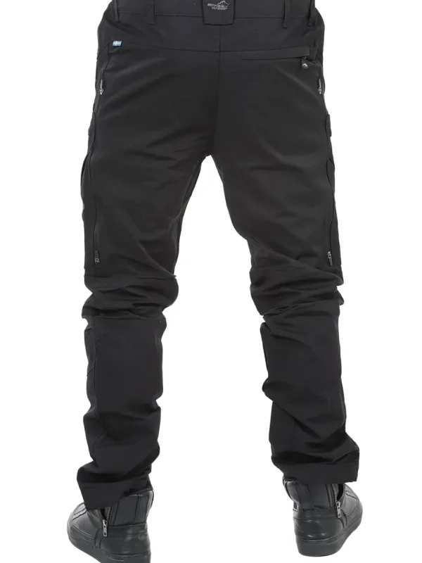 Active Stretch Long Fritidsbukser - Svart^Arrak Outdoor Online