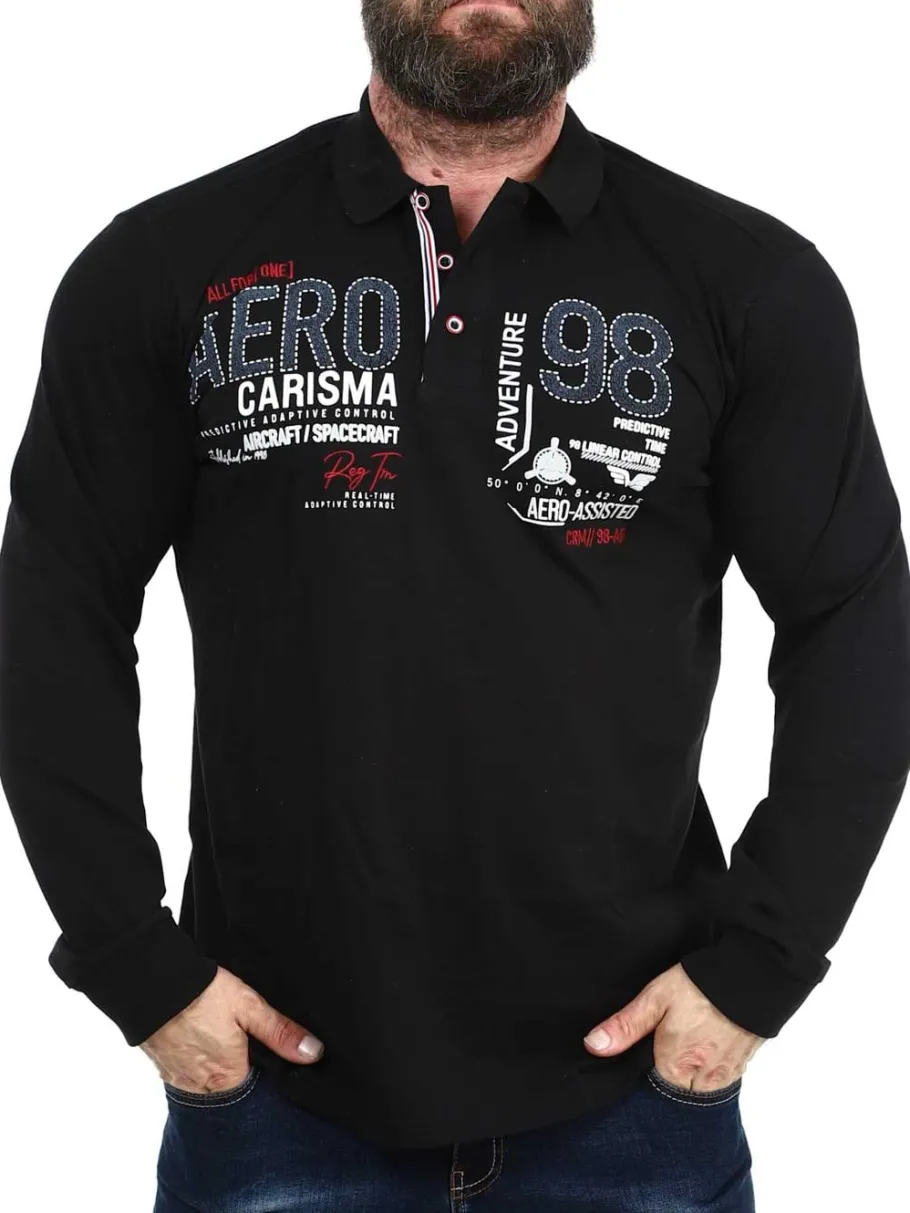 aero_longsleeve_pik__sort_2.webp Aero Longsleeve Piké - Sort^Carisma Discount