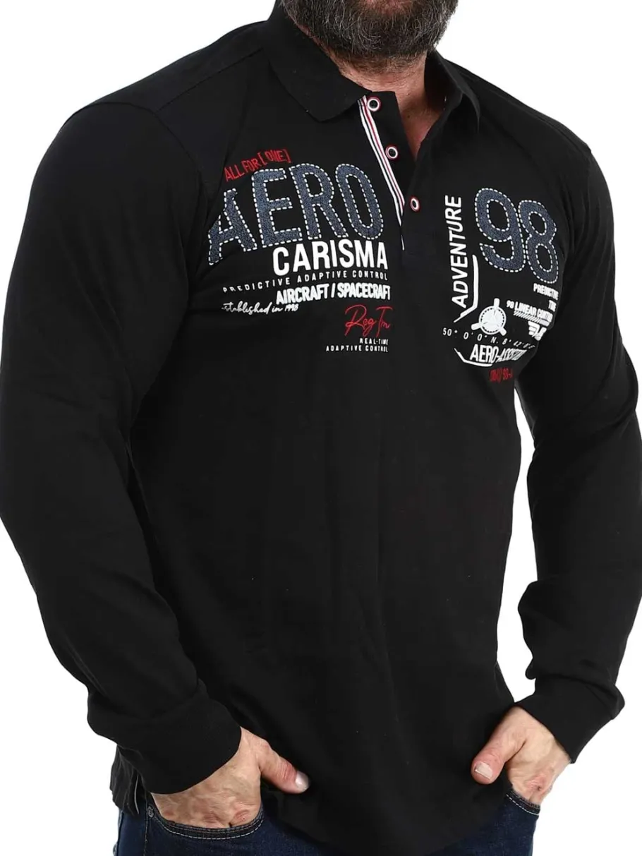 aero_longsleeve_pik__sort_3.webp Aero Longsleeve Piké - Sort^Carisma Discount