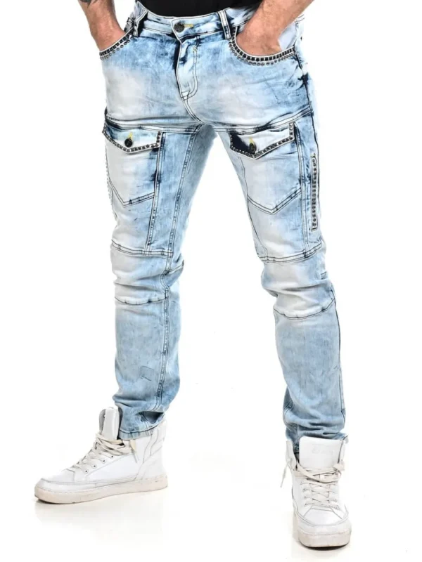 Aldous Jeans - Lyseblå^Cipo & Baxx Sale