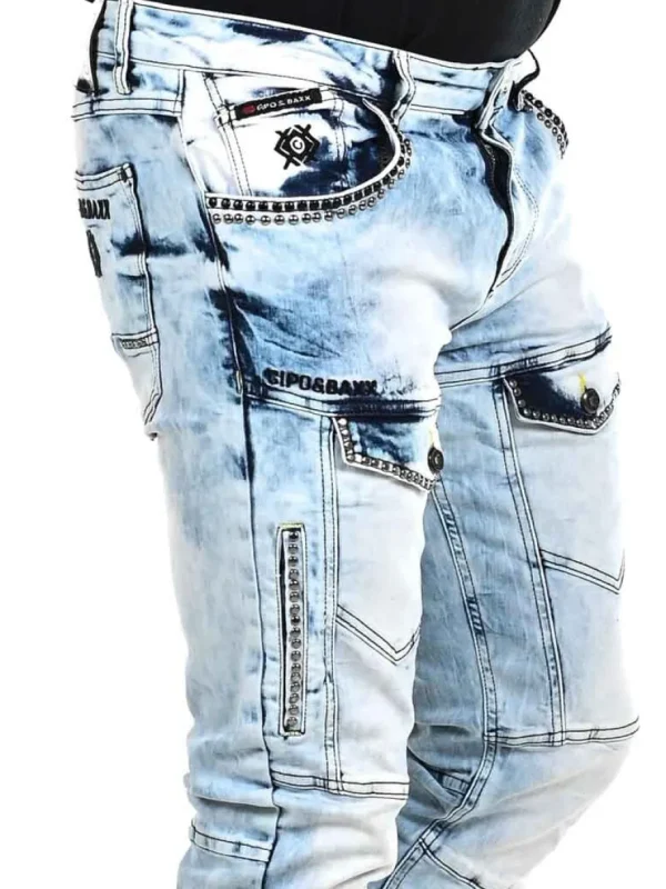 Aldous Jeans - Lyseblå^Cipo & Baxx Sale