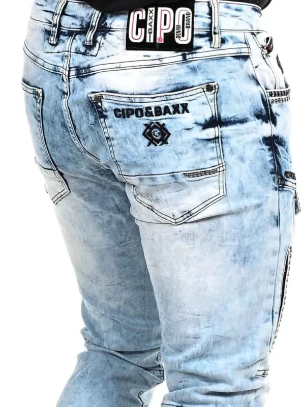 Aldous Jeans - Lyseblå^Cipo & Baxx Sale