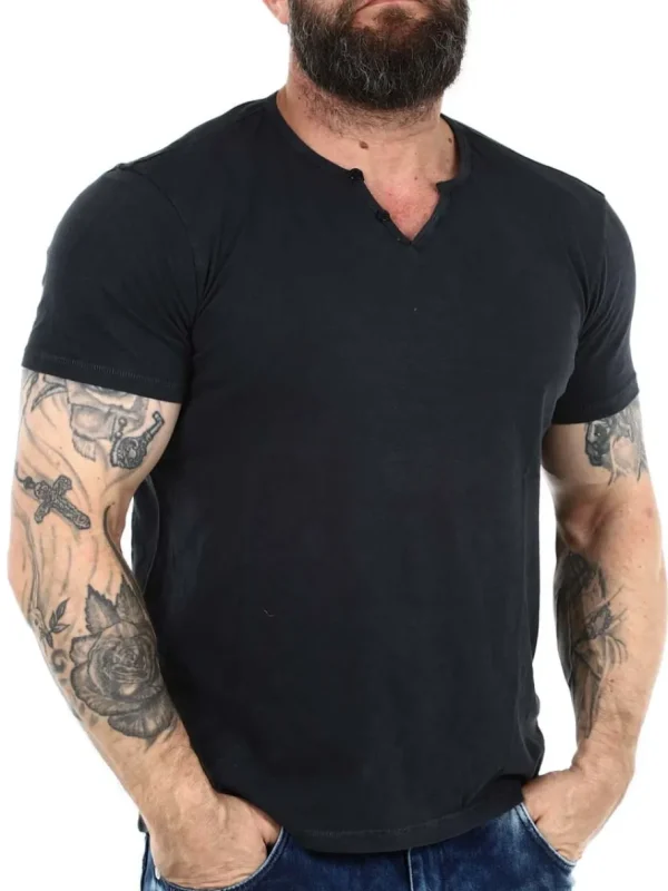 Aston T-shirt - Washed Black^Blend Online