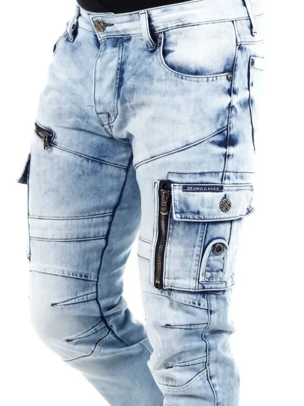 Atreus Jeans - Lyseblå^Cipo & Baxx Discount