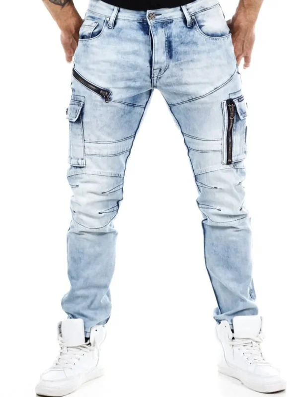 Atreus Jeans - Lyseblå^Cipo & Baxx Discount