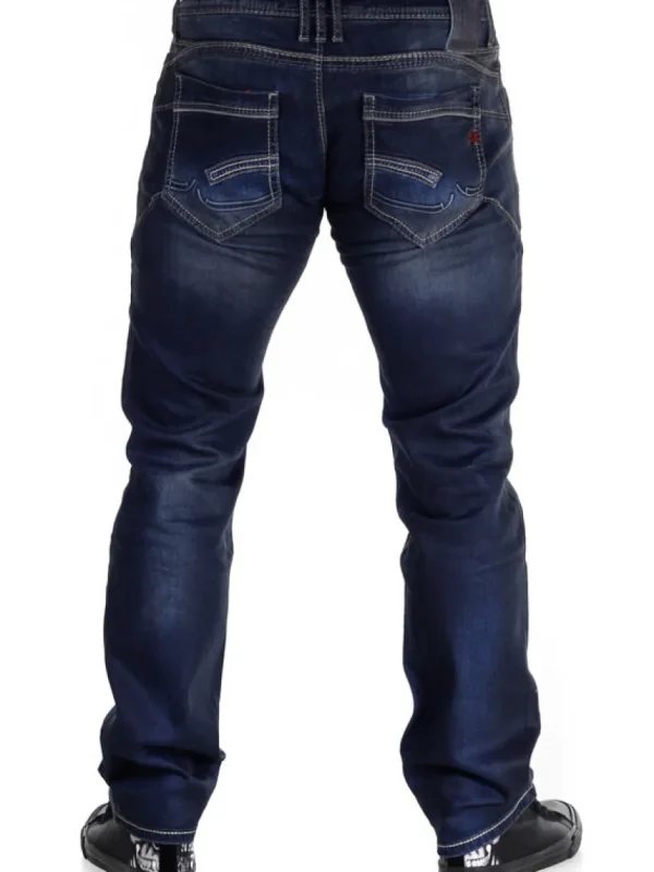 Atticus Jeans - Mørkeblå^Rusty Neal Best
