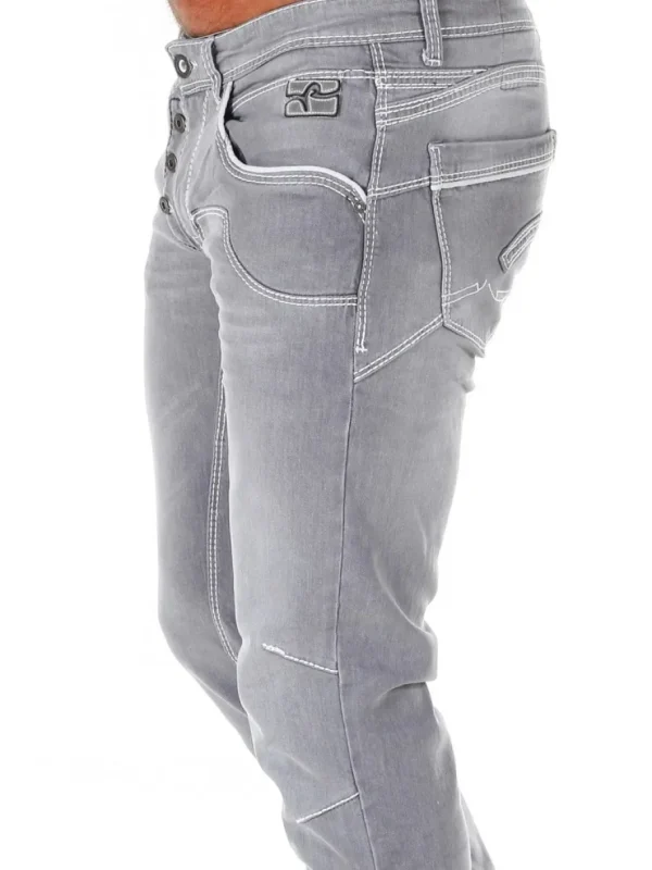 Atticus Jeans - Grå^Rusty Neal Clearance