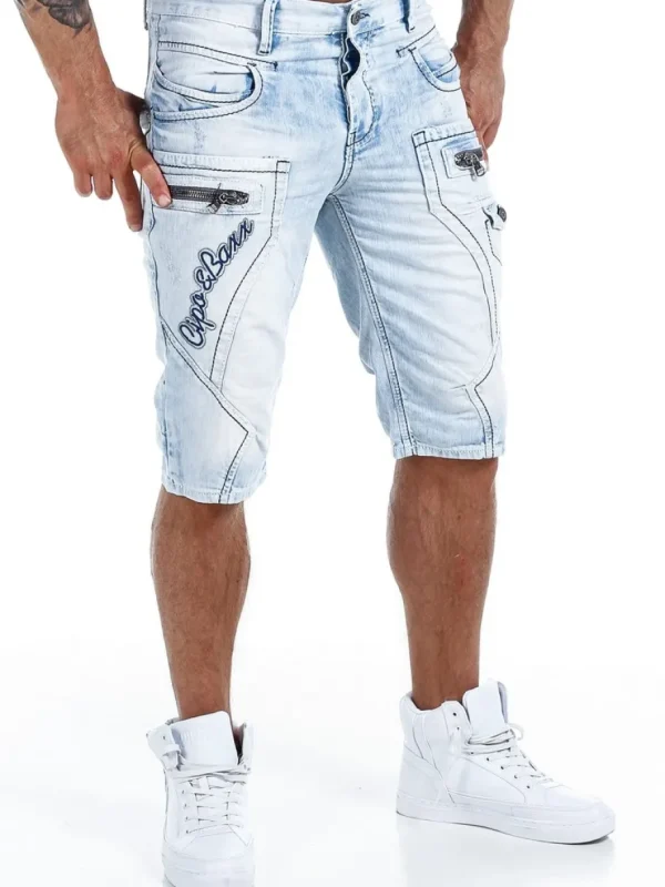 Barillo Shorts - Lyseblå^Cipo & Baxx Fashion