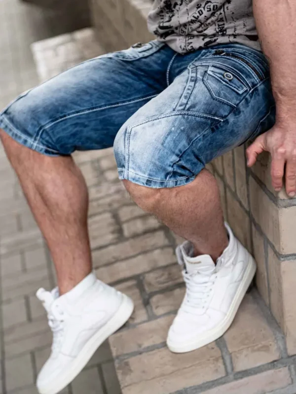 Barillo Shorts - Mørkeblå^Cipo & Baxx Fashion