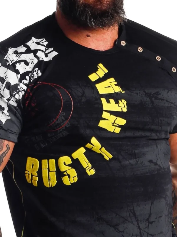 Base T-shirt - Sort^Rusty Neal New