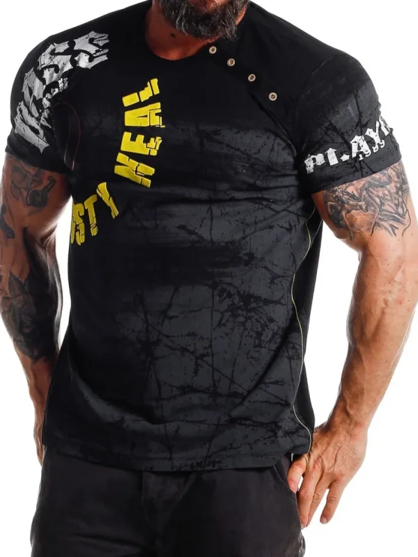 Base T-shirt - Sort^Rusty Neal New