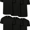 Basic T-shirt 6-Pak - Sort^Urban Classics Discount