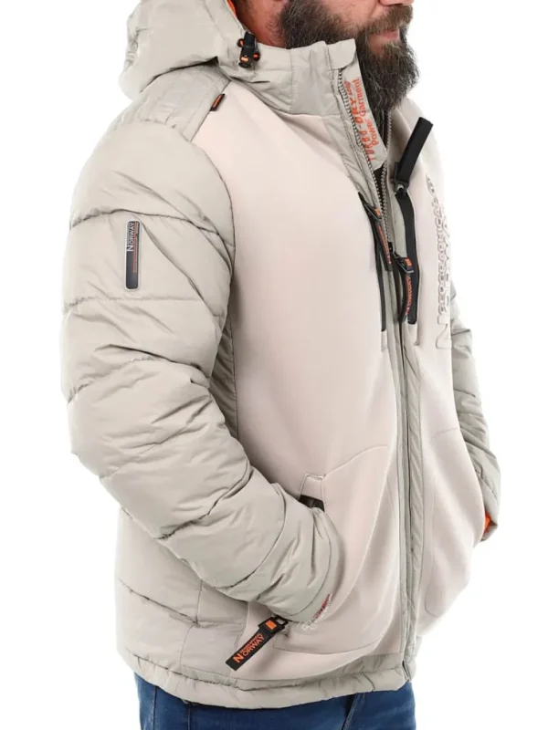 Beachwood Vinterjakke - Beige^Geographical Norway Sale