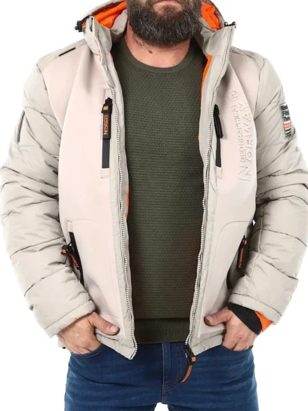Beachwood Vinterjakke - Beige^Geographical Norway Sale