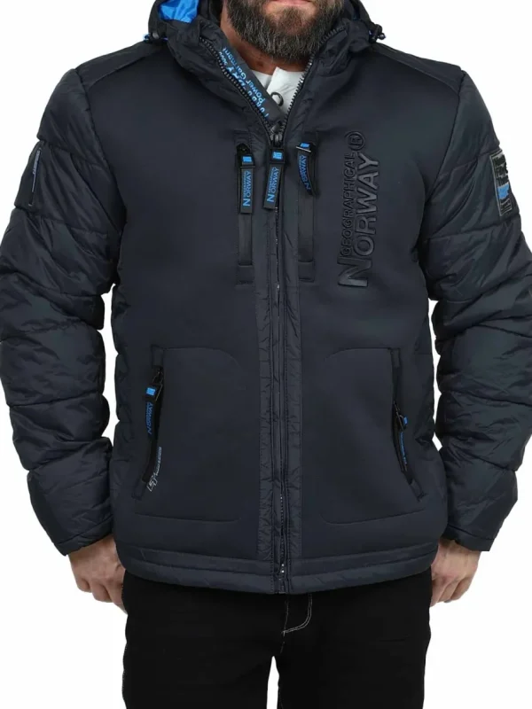 Beachwood Vinterjakke - Mørkegrå^Geographical Norway Clearance