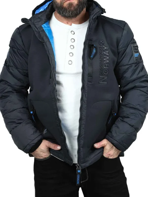 Beachwood Vinterjakke - Mørkegrå^Geographical Norway Clearance