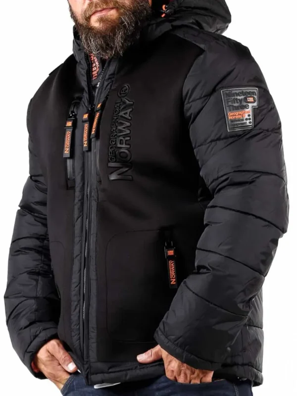 Beachwood Vinterjakke - Sort^Geographical Norway New