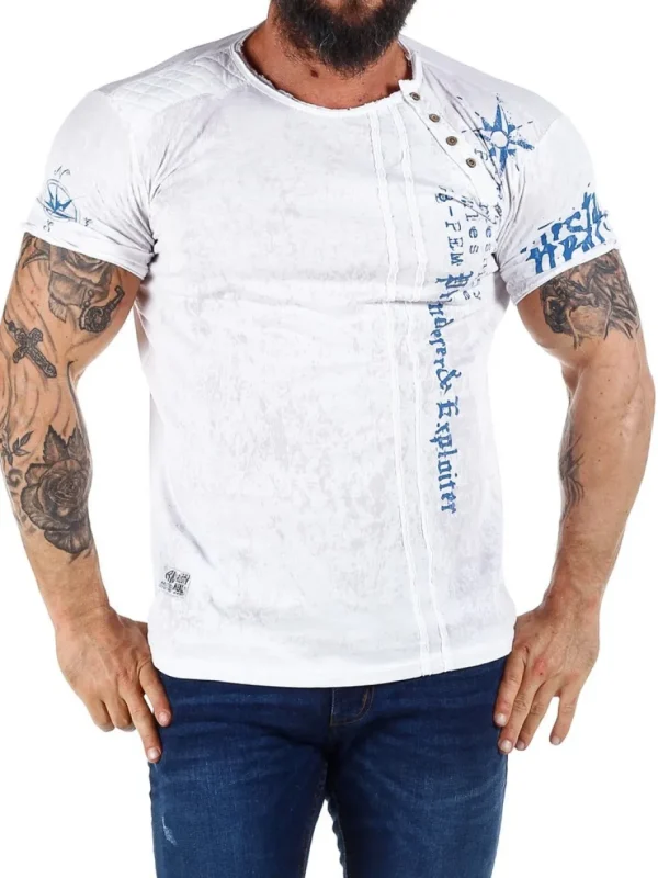 Benteli T-shirt - Hvid^Rusty Neal Discount