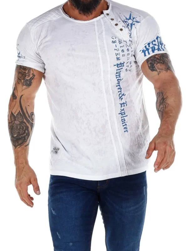 Benteli T-shirt - Hvid^Rusty Neal Discount