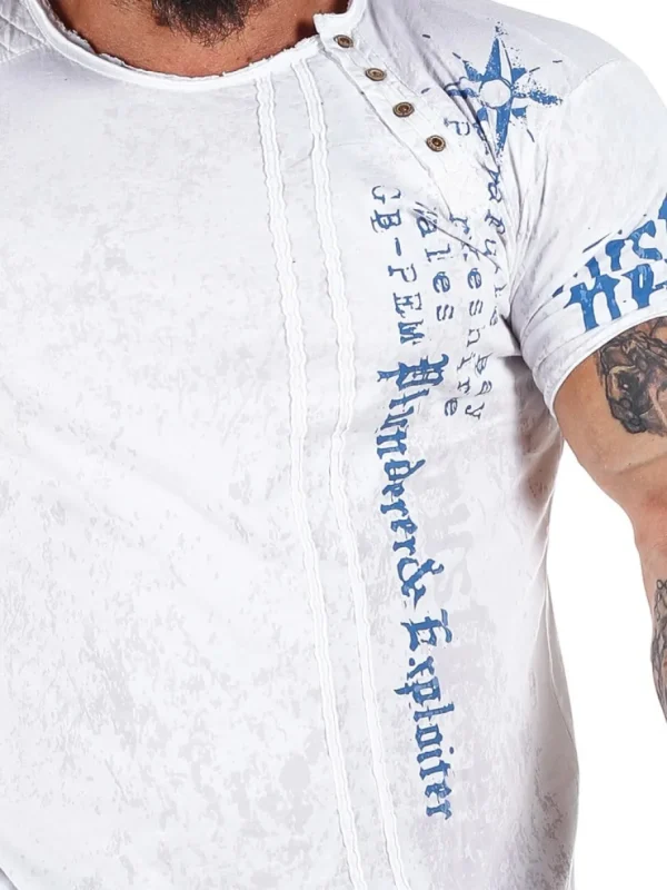 Benteli T-shirt - Hvid^Rusty Neal Discount