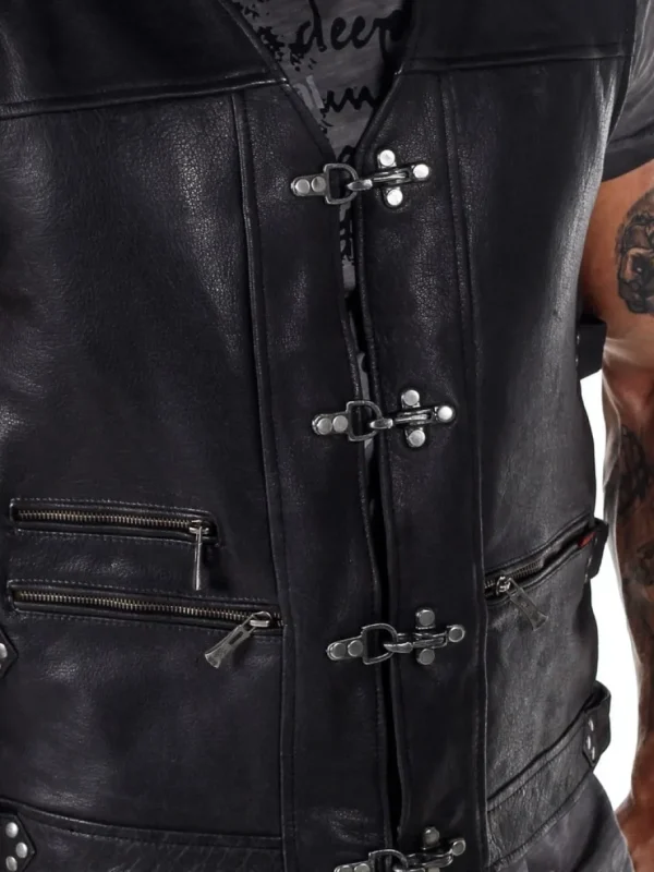 Biker D12 Skindvest - Sort^Dirty 12 Outlet