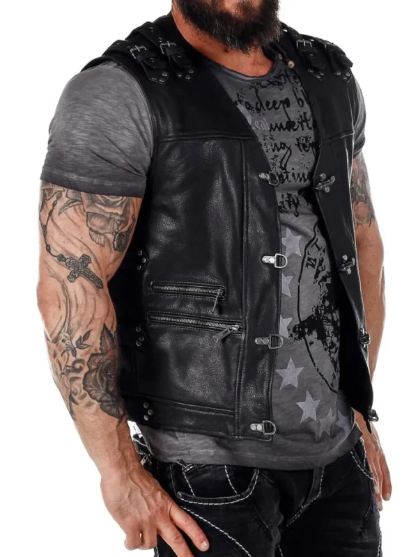 Biker D12 Skindvest - Sort^Dirty 12 Outlet