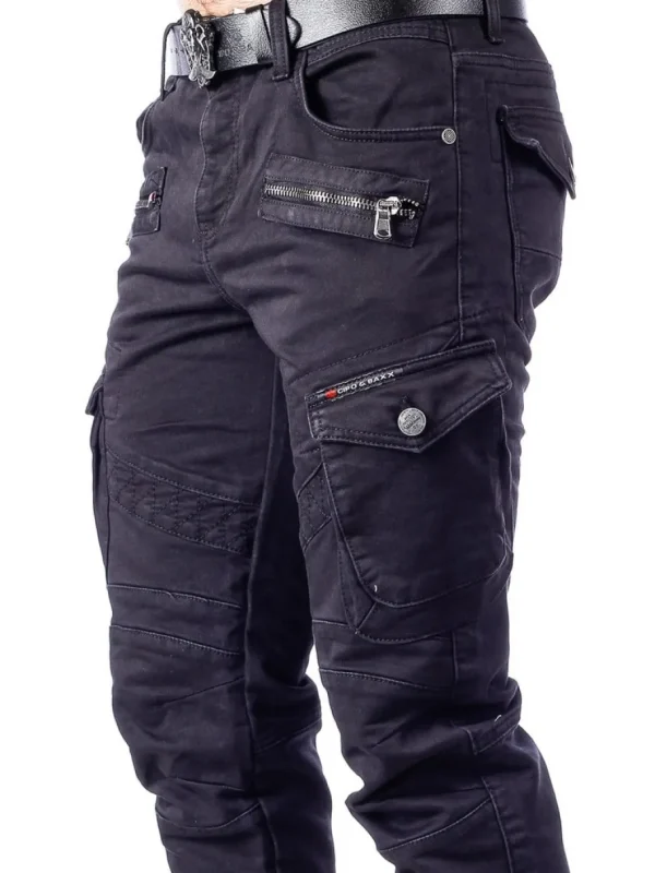 Blizzard Command Cargo Jeans - Sort/Sort^Cipo & Baxx Fashion