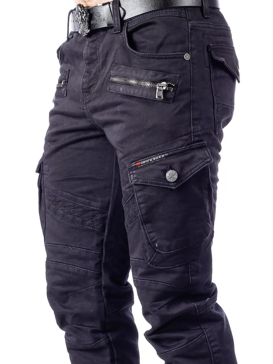 blizzard_command_cargo_je_0-6.webp Blizzard Command Cargo Jeans - Sort/Sort^Cipo & Baxx Fashion