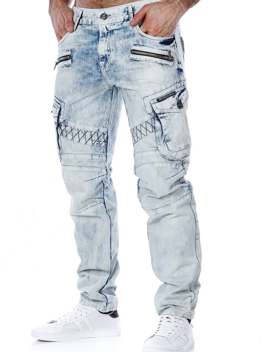 blizzard_command_cargo_je_1-2.webp Blizzard Command Cargo Jeans - Lyseblå^Cipo & Baxx Outlet