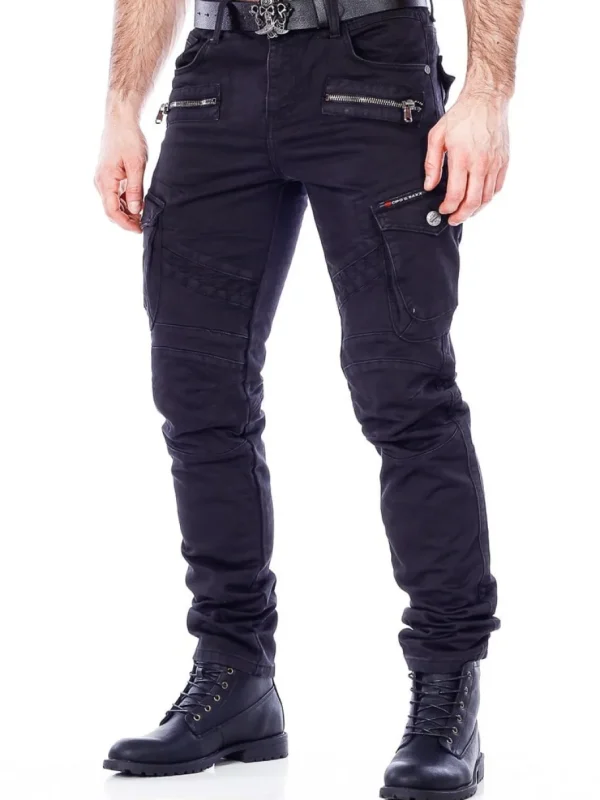 Blizzard Command Cargo Jeans - Sort/Sort^Cipo & Baxx Fashion