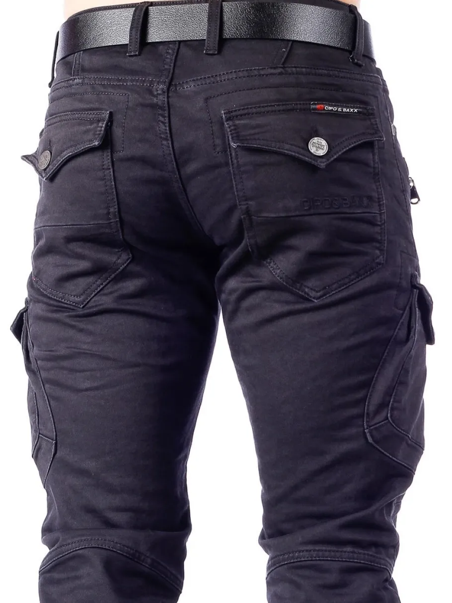 blizzard_command_cargo_je_3-6.webp Blizzard Command Cargo Jeans - Sort/Sort^Cipo & Baxx Fashion