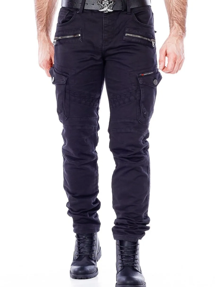 blizzard_command_cargo_je_7-5.webp Blizzard Command Cargo Jeans - Sort/Sort^Cipo & Baxx Fashion