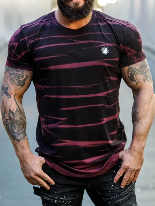 Blood Vessels T-shirt - Vinrød^Cipo & Baxx Online