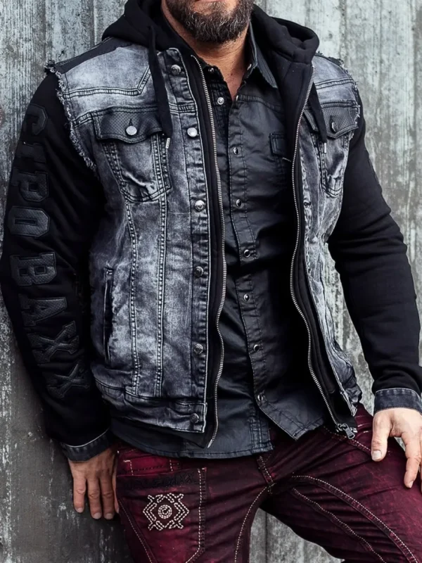 Boyd Jeansjakke - Sort^Cipo & Baxx Clearance