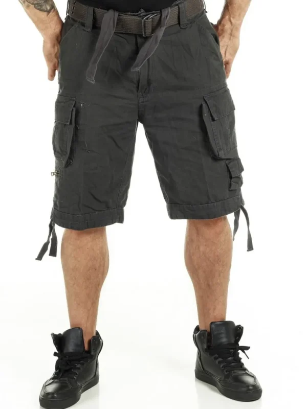 Savage Vintage Shorts - Mørkegrå^Brandit Clearance