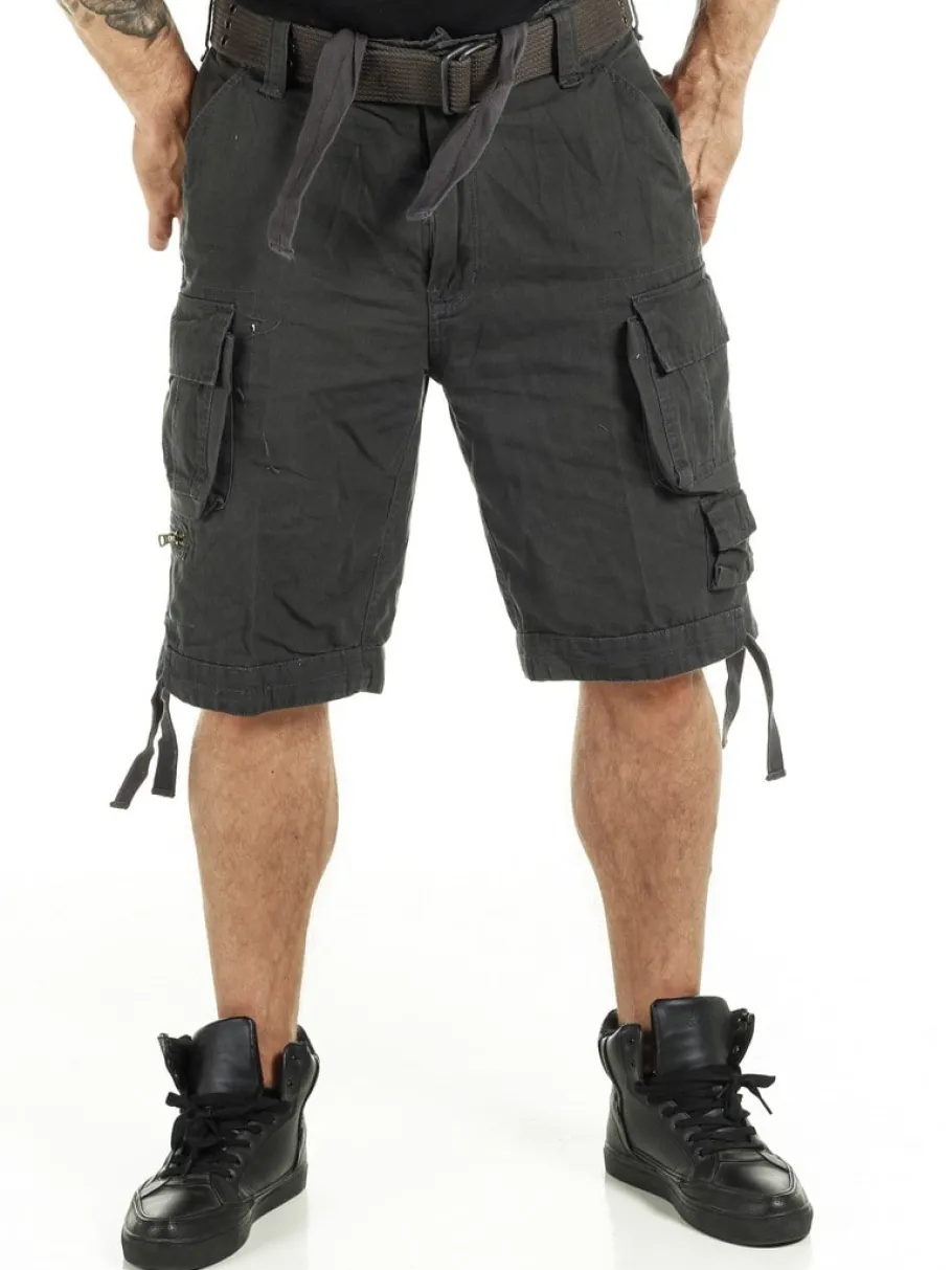 Savage Vintage Shorts - Mørkegrå^Brandit Clearance