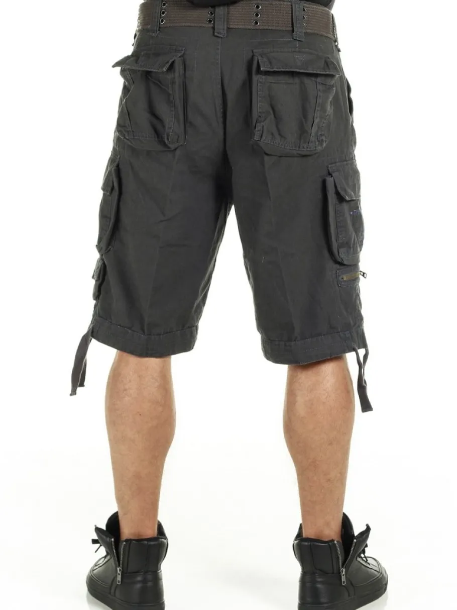 Savage Vintage Shorts - Mørkegrå^Brandit Clearance