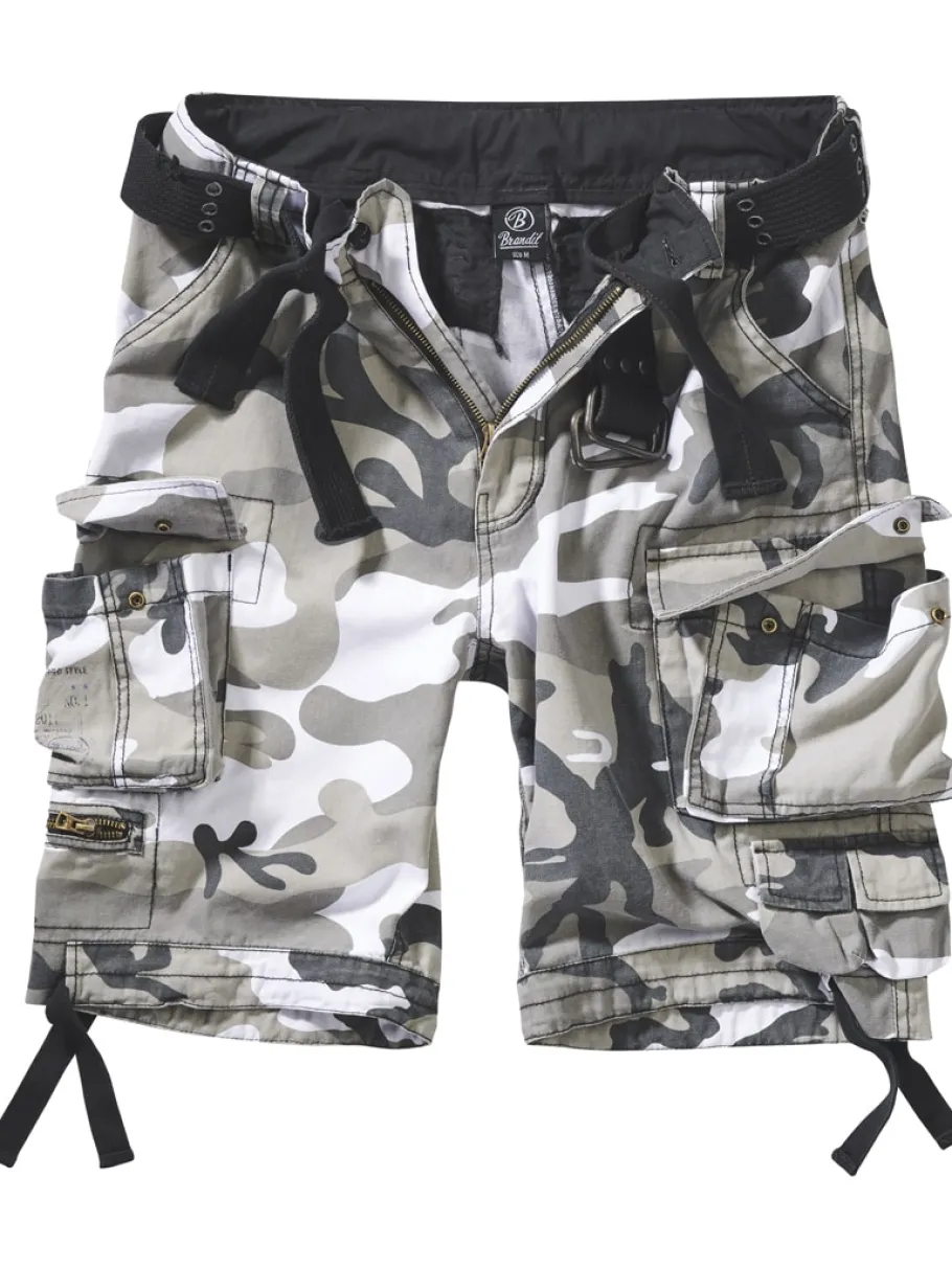 Savage Vintage Shorts - Hvid/Camo^Brandit Discount