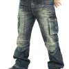 Brock Jeans - Blå/Grøn^Cipo & Baxx Sale