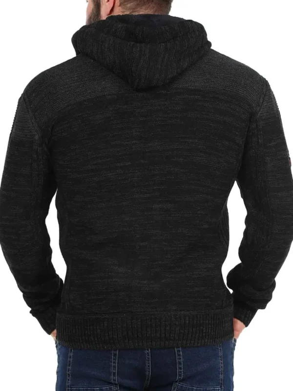 Calgary Strikket Trøje - Sort^Carisma Fashion