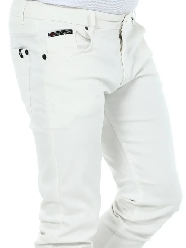 Callan Jeans - Hvid^Cipo & Baxx Online