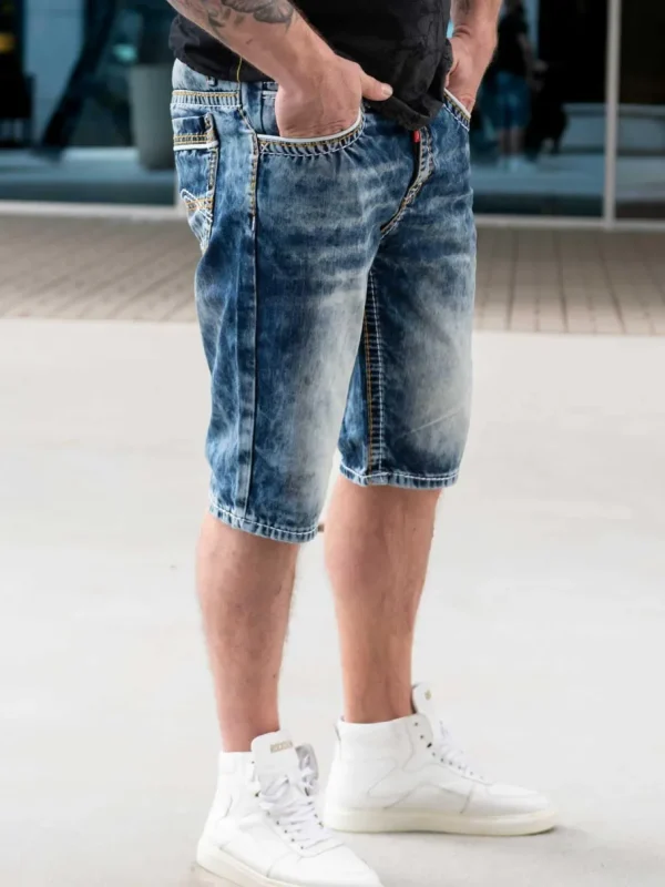 Carvoeiro Shorts - Blå^Cipo & Baxx Hot