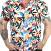 Caso Kortærmet Skjorte - Multi^Carisma Fashion