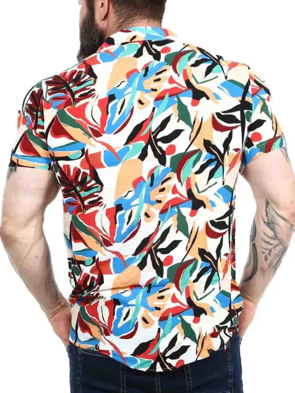 Caso Kortærmet Skjorte - Multi^Carisma Fashion