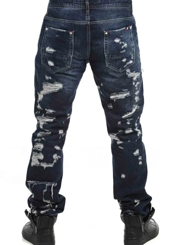 Caspian Jeans - Mørkeblå^Cipo & Baxx Sale