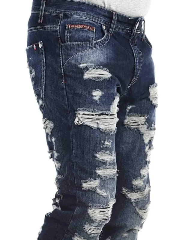 Caspian Jeans - Mørkeblå^Cipo & Baxx Sale