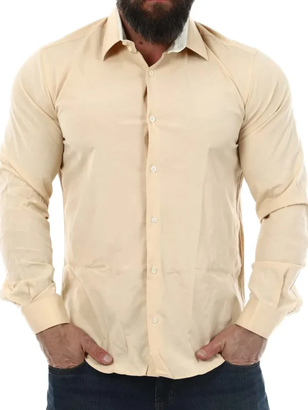Cassian Skjorte - Beige^Rusty Neal Outlet